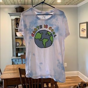 Earth Is Cool tee